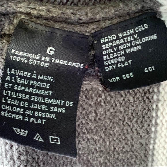 Nautica Color Block Stripe Crewneck Mens Sweater Blokette - Picture 3 of 5